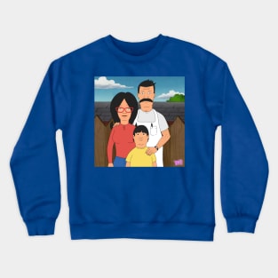 Burgers Belcher Family KOTH Crewneck Sweatshirt